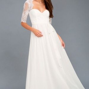 White Wedding Gown